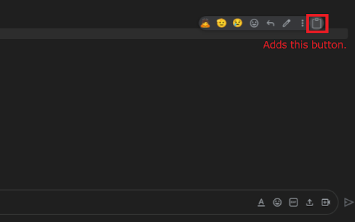 Google Chat copy message links  from Chrome web store to be run with OffiDocs Chromium online