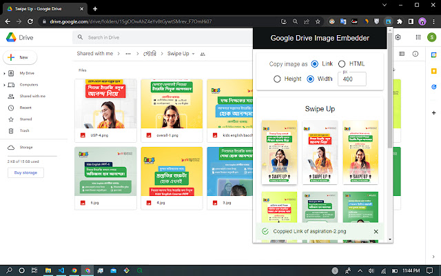 Google Drive Image Embedder  from Chrome web store to be run with OffiDocs Chromium online