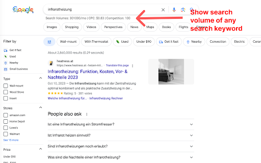 Google Keyword Planner Enhancer  from Chrome web store to be run with OffiDocs Chromium online