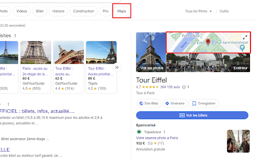 Google Maps Button and Minimap Reloaded  from Chrome web store to be run with OffiDocs Chromium online