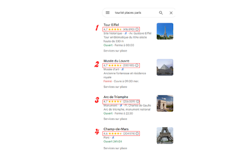 Google Maps Review Sorter  from Chrome web store to be run with OffiDocs Chromium online