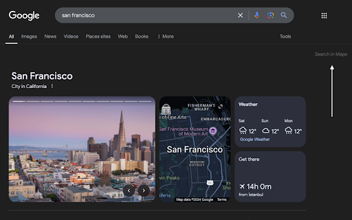 Google Maps Search Opener  from Chrome web store to be run with OffiDocs Chromium online