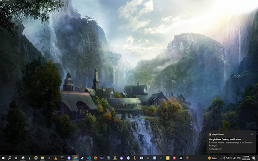 Google Meet Desktop Notifications  from Chrome web store to be run with OffiDocs Chromium online