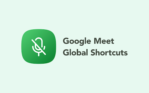 Google Meet Global Shortcuts  from Chrome web store to be run with OffiDocs Chromium online