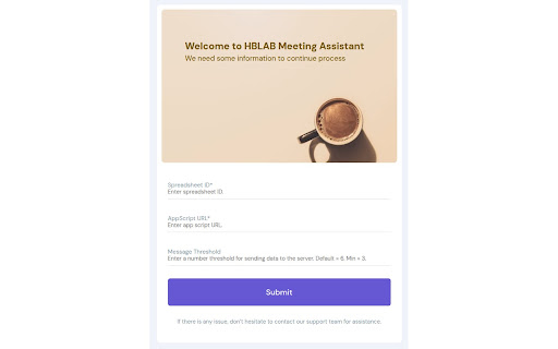 Google Meeting Spreadsheet Connector  from Chrome web store to be run with OffiDocs Chromium online