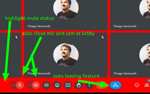 Google Meet Supporter from Chrome web store to be run with OffiDocs Chromium online Google Meet Supporter from Chrome web store to be run with OffiDocs Chromium online