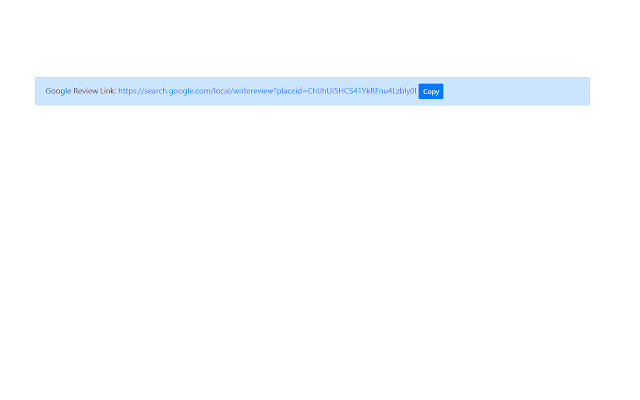 Google Review Link Builder Review Robin  from Chrome web store to be run with OffiDocs Chromium online