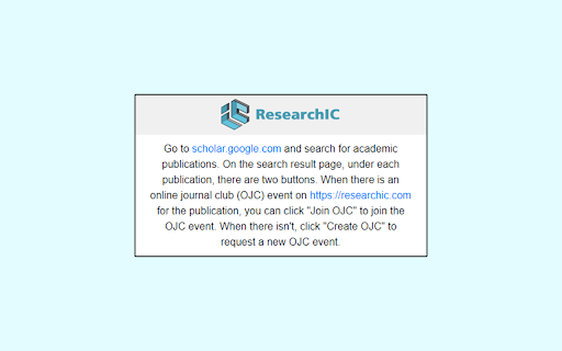 Google Scholar OJC Checker  from Chrome web store to be run with OffiDocs Chromium online
