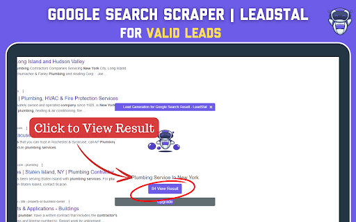 Google Search Scraper | LeadStal  from Chrome web store to be run with OffiDocs Chromium online