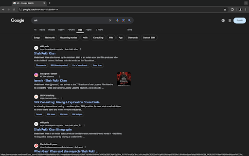 Google Search Web Filter  from Chrome web store to be run with OffiDocs Chromium online