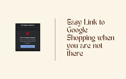 Google Shopping Region Switcher  from Chrome web store to be run with OffiDocs Chromium online