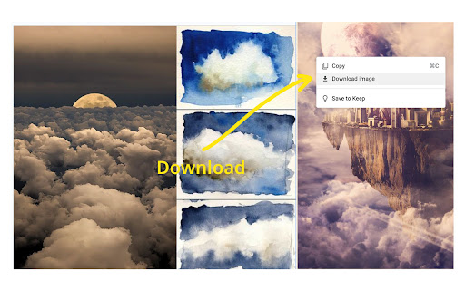 Google Slides Download Image  from Chrome web store to be run with OffiDocs Chromium online