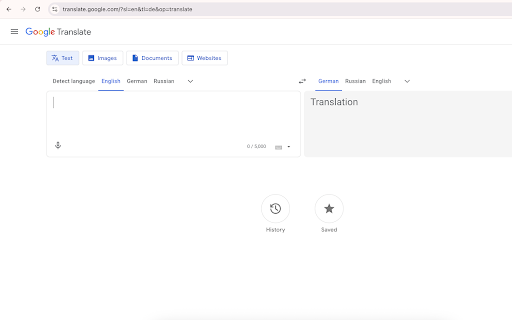 Google Translate Auto Focus  from Chrome web store to be run with OffiDocs Chromium online