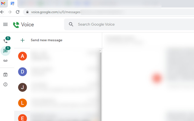Google Voice Notify Badge  from Chrome web store to be run with OffiDocs Chromium online