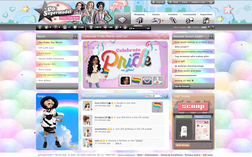 GoSupermodel Pride Style  from Chrome web store to be run with OffiDocs Chromium online