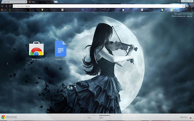 Gothic Girl  from Chrome web store to be run with OffiDocs Chromium online