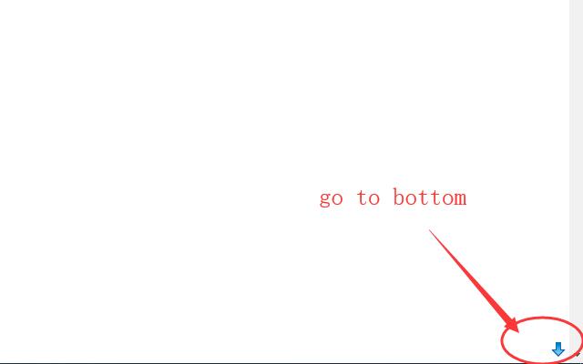 Go To Page Bottom  from Chrome web store to be run with OffiDocs Chromium online