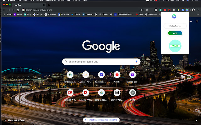 GoVerify  from Chrome web store to be run with OffiDocs Chromium online