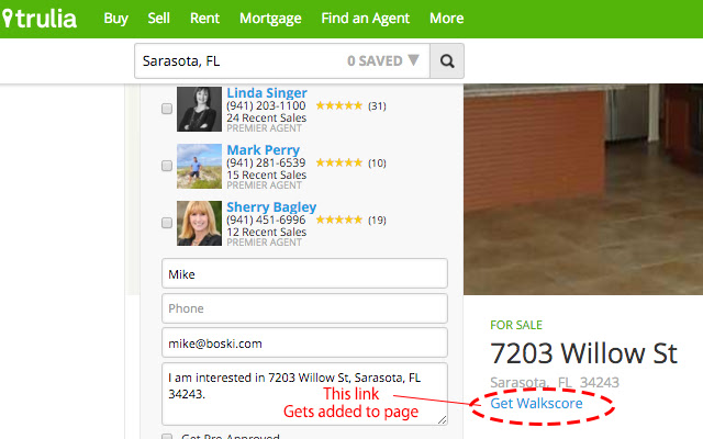 Go Walkscore.com For Trulia  from Chrome web store to be run with OffiDocs Chromium online