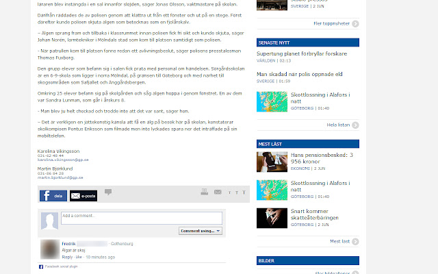 GP.se Comments  from Chrome web store to be run with OffiDocs Chromium online