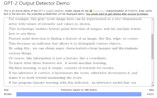 gptDetector  from Chrome web store to be run with OffiDocs Chromium online