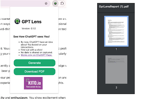 GPT Lens from Chrome web store to be run with OffiDocs Chromium online GPT Lens from Chrome web store to be run with OffiDocs Chromium online