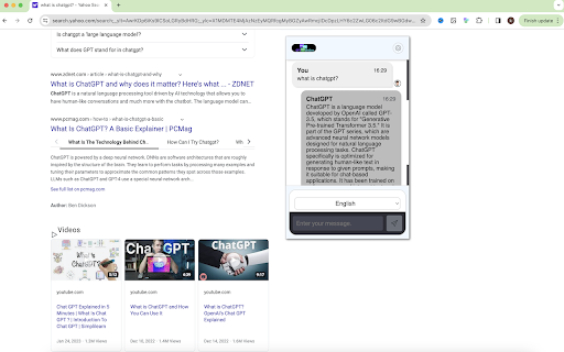 GPTOnline Free ChatGPT Extension  from Chrome web store to be run with OffiDocs Chromium online