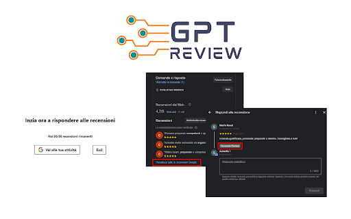 GPT Review  from Chrome web store to be run with OffiDocs Chromium online