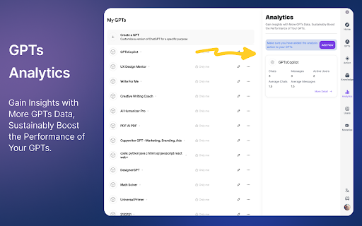 GPTs Copilot All in One Assistant for Creating Your Own GPTs  from Chrome web store to be run with OffiDocs Chromium online
