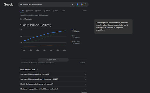GPT Search Companion  from Chrome web store to be run with OffiDocs Chromium online