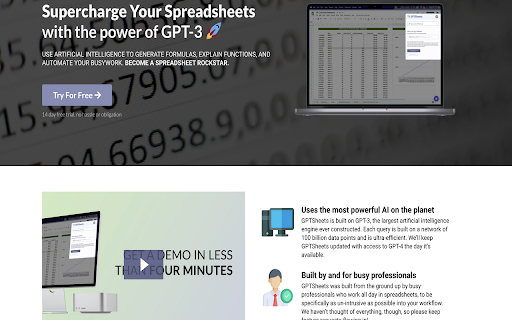 GPTSheets  from Chrome web store to be run with OffiDocs Chromium online