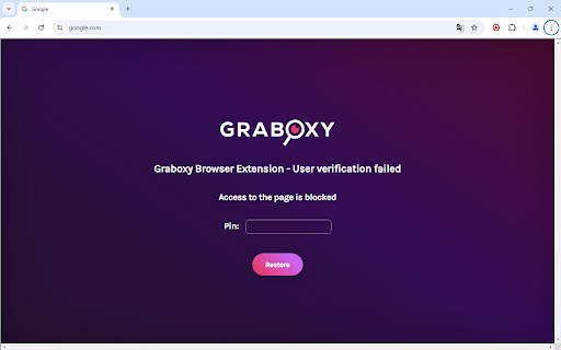 Graboxy Browser Extension  from Chrome web store to be run with OffiDocs Chromium online