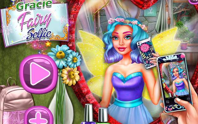 Gracie Fairy Selfie Game  from Chrome web store to be run with OffiDocs Chromium online