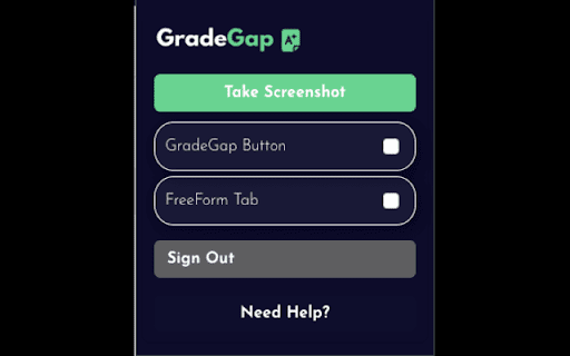 GradeGap  from Chrome web store to be run with OffiDocs Chromium online