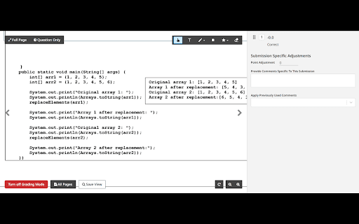 Gradescope++  from Chrome web store to be run with OffiDocs Chromium online
