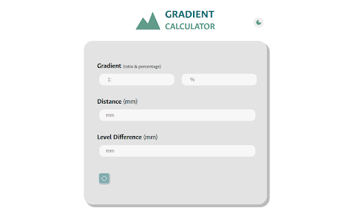 Gradient Calculator  from Chrome web store to be run with OffiDocs Chromium online