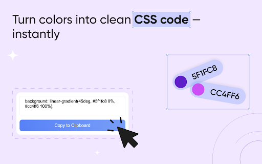 Gradient Generator  from Chrome web store to be run with OffiDocs Chromium online