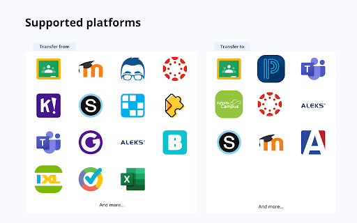 Grading Assistant: Grade transferer tool  from Chrome web store to be run with OffiDocs Chromium online