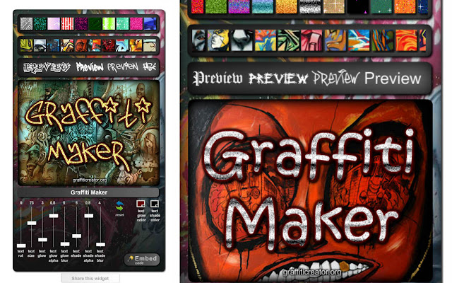 Graffiti Creator  from Chrome web store to be run with OffiDocs Chromium online