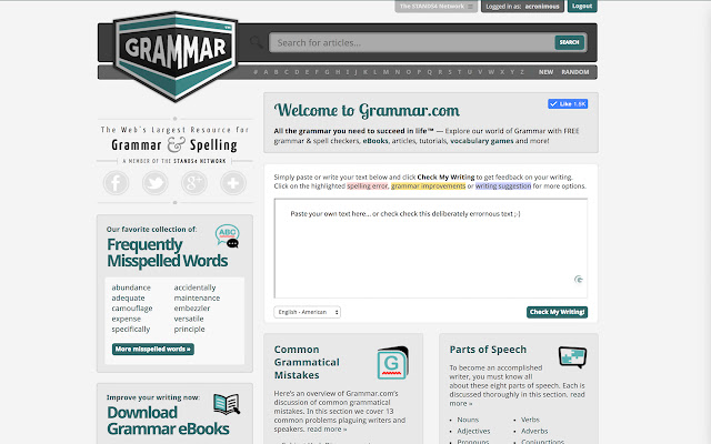 Grammar.com  from Chrome web store to be run with OffiDocs Chromium online