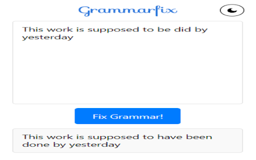 GrammarFix  from Chrome web store to be run with OffiDocs Chromium online