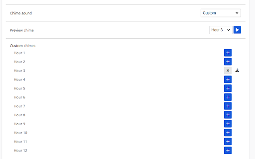Grandfather Clock  from Chrome web store to be run with OffiDocs Chromium online