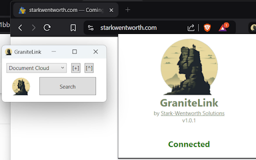 GraniteLink  from Chrome web store to be run with OffiDocs Chromium online