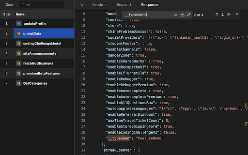 Graphql Inspector  from Chrome web store to be run with OffiDocs Chromium online
