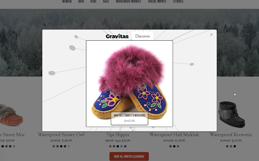 Gravitas Discover  from Chrome web store to be run with OffiDocs Chromium online