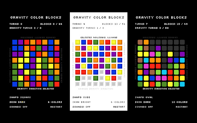 Gravity Color Blocks  from Chrome web store to be run with OffiDocs Chromium online