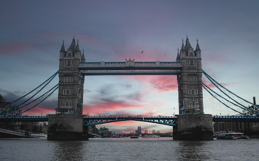 Gray Concrete Bridge Under White Clouds  from Chrome web store to be run with OffiDocs Chromium online