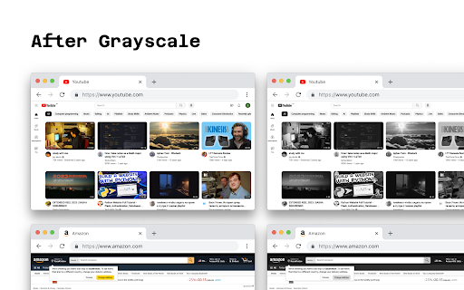Grayscale | MVP  from Chrome web store to be run with OffiDocs Chromium online