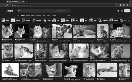 Grayscaler  from Chrome web store to be run with OffiDocs Chromium online