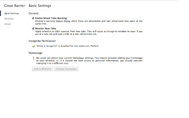 Great Barrier  from Chrome web store to be run with OffiDocs Chromium online